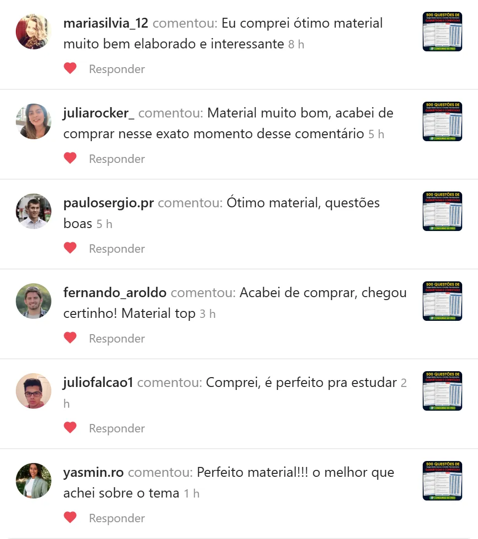 Depoimentos
